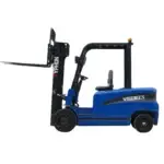 New 2025 TYPHON VIGOR 2.5 Blue Electric Forklift 2.5 Ton Lifter Lift Truck Jitney Hi-Lo