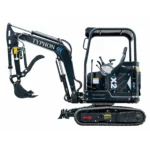 TYPHON TERROR X2 Max Canopy Mini Excavator Powerful 2.5 Ton Compact Machine with Yanmar Engine Advanced Hydraulic System