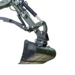 1000mm Leveling Bucket Attachment Digging Bucket USA For TERROR XXV and other 2.1-3 Ton Mini Excavators