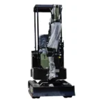 TYPHON TERROR X STORM Mini Excavator – 1 Ton Trench Digger with Canopy, Hydraulic Thumb Clip, Bucket USA