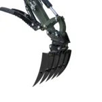 Mini Excavator Rake Compact Attachment General for for TERROR XXV and other 2.1-3 Ton Mini Excavators USA