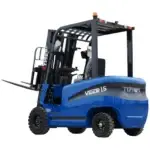 New 2025 TYPHON VIGOR 1.5 Blue Electric Forklift 1.5 Ton Lifter Lift Truck Jitney Hi-Lo
