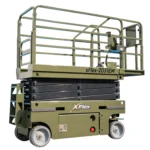 TYPHON xFLEX-2031EM 1.2 Ton Electric Mini Scissor Lift with 20ft Max Platform Height and 19.7" Platform Extend
