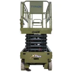 TYPHON xFlex-4046EW Electric Wheel Scissor Lift 2.6 Ton operating weight and 40ft platform height with 705lbs Load Capacity