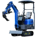 TERROR XI Mini Excavator Digger 13.5hp Gas B&S EPA Engine with 13 Attachments