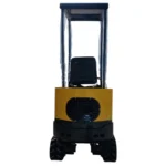 TYPHON TERROR X STORM Mini Excavator – 1 Ton Trench Digger with Canopy, Hydraulic Thumb Clip, Bucket USA
