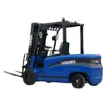 New 2025 TYPHON VIGOR 3.0 Blue Electric Forklift 3 Ton Lifter Lift Truck Jitney Hi-Lo