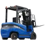 New 2025 TYPHON VIGOR 1.5 Blue Electric Forklift 1.5 Ton Lifter Lift Truck Jitney Hi-Lo
