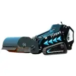 Hydraulic Pickup Sweeper Broom Attachment for TYPHON STOMP X1300 & STOMP 509 Mini Skid Steers