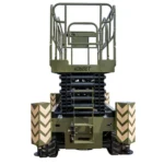 TYPHON xFlex-4068ET Electric Rubber Track Scissor Lift 3.2 Ton with 5.4HP Hydraulic Pump Motor Drive and Hydraulic Lifting Cylinder, 40 ft Max Lifting Height
