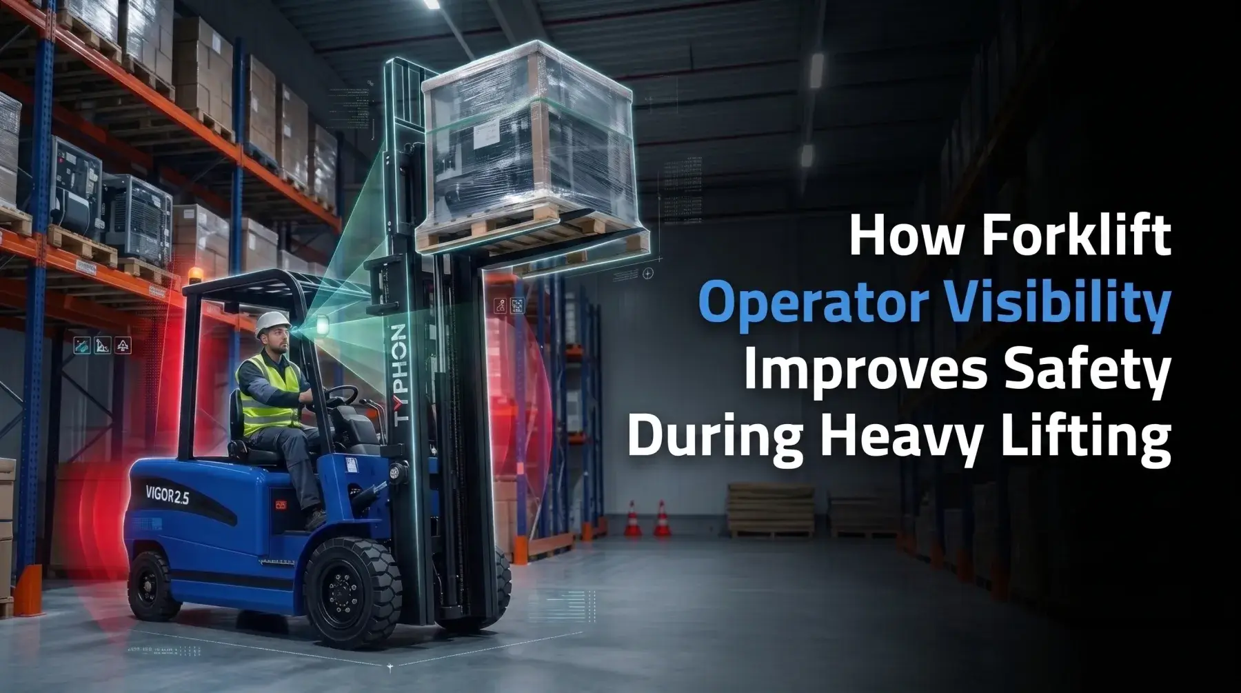 How Forklift Operator Visibility Improves Safety During Heavy Lifting