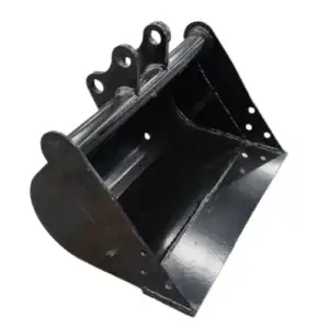 500mm Plain Mud Bucket: Attachment for TYPHON Mini Excavators USA