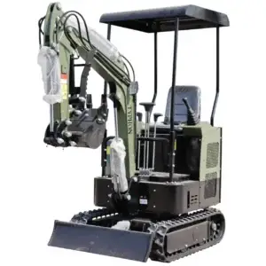 TYPHON TERROR XV STORM Mini Excavator – 1.05 Ton Trench Digger 13.5hp B&S EPA Engine USA
