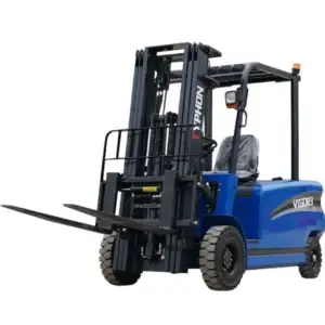New TYPHON VIGOR 3.0 Blue Electric Forklift 3 Ton Lifter Lift Truck Jitney Hi-Lo