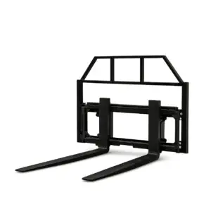 TYPHON Skoop Hydraulic Pallet Fork Attachment for Wheel Loader 43 Inch 11.1 GPM
