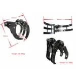 TYPHON Attachments Grapple Attachment for Mini Excavators Grabber USA