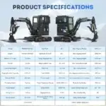 TYPHON TERROR X2 MAX 2.7-Ton Mini Excavator Powerful, Yanmar Engine, Cabin with A/C & Heater, Pilot Control, Boom Swing