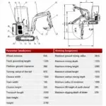 TYPHON TERROR XV STORM Mini Excavator – 1.05 Ton Trench Digger 13.5hp B&S EPA Engine USA