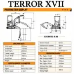 3,800 lb TYPHON TERROR XVII Mini Excavator Rubber Track with Kubota D902 Diesel Engine USA