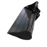 TYPHON 2.5 Ton Mini Excavator Attachment Plain Bucket 800mm 31" Mud Bucket For TERROR X2 PRO