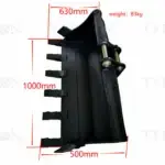 2ton Excavator Attachment 1000 mm Rock Bucket Heavy Duty Trenching Bucket 39 inch TERROR X2 PRO
