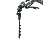 Auger Attachment 7.9in Auger Bit Earth Drilling USA for TERROR XXV and other 2.1-3 Ton Mini Excavators