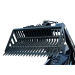 Landscaping Skeleton Rock Bucket for TYPHON STOMP X1300 & STOMP 509 Mini Skid Steers