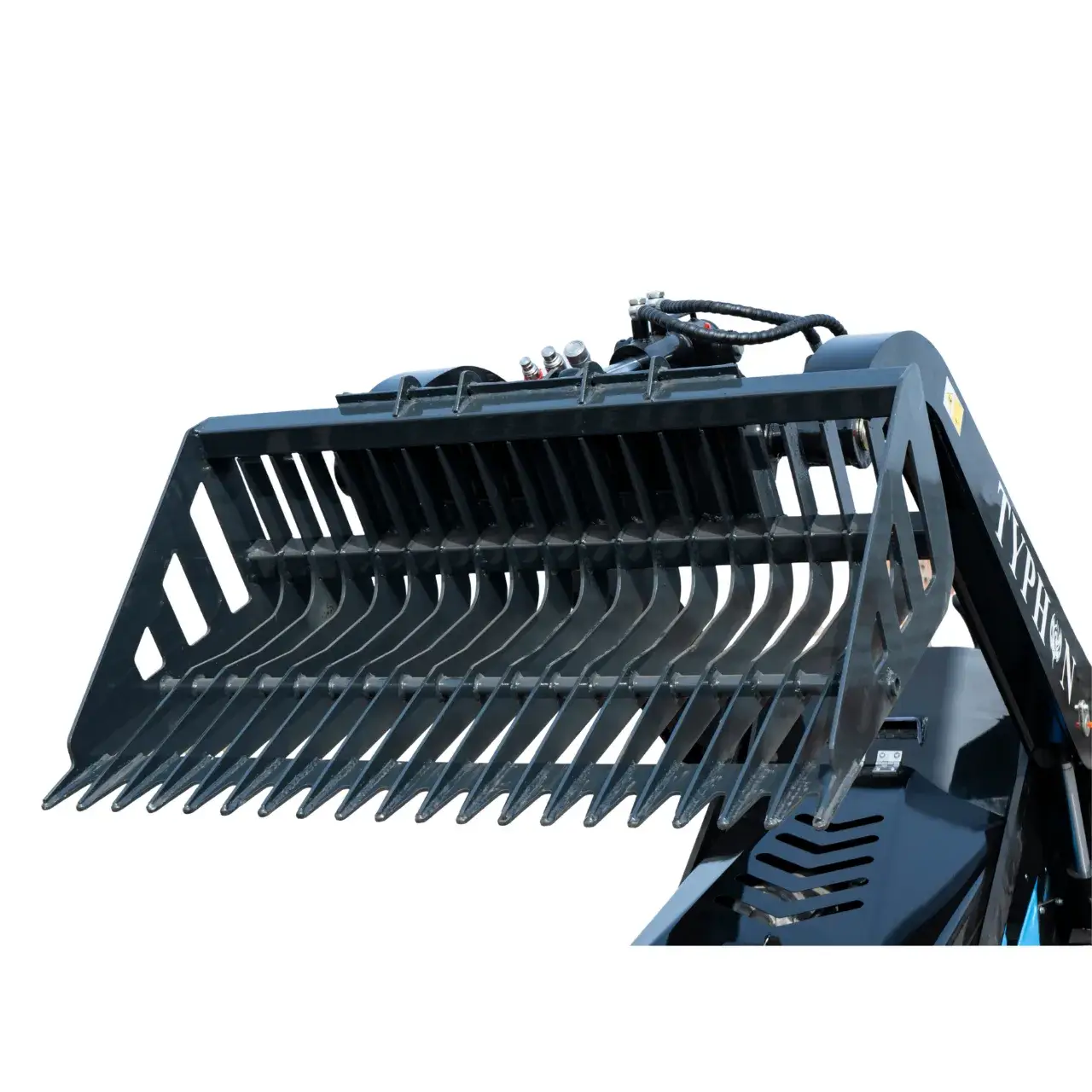 Landscaping Skeleton Rock Bucket for TYPHON STOMP X1300 & STOMP 509 Mini Skid Steers