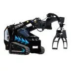 360° Hydraulic Rotary Wood Grabber for TYPHON STOMP X1300 & STOMP 509 Mini Skid Steers