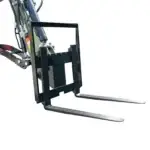 Pallet Fork Attachment Adjustable Stabilizer Bar USA for TERROR XXV and other 2.1-3 Ton Mini Excavators