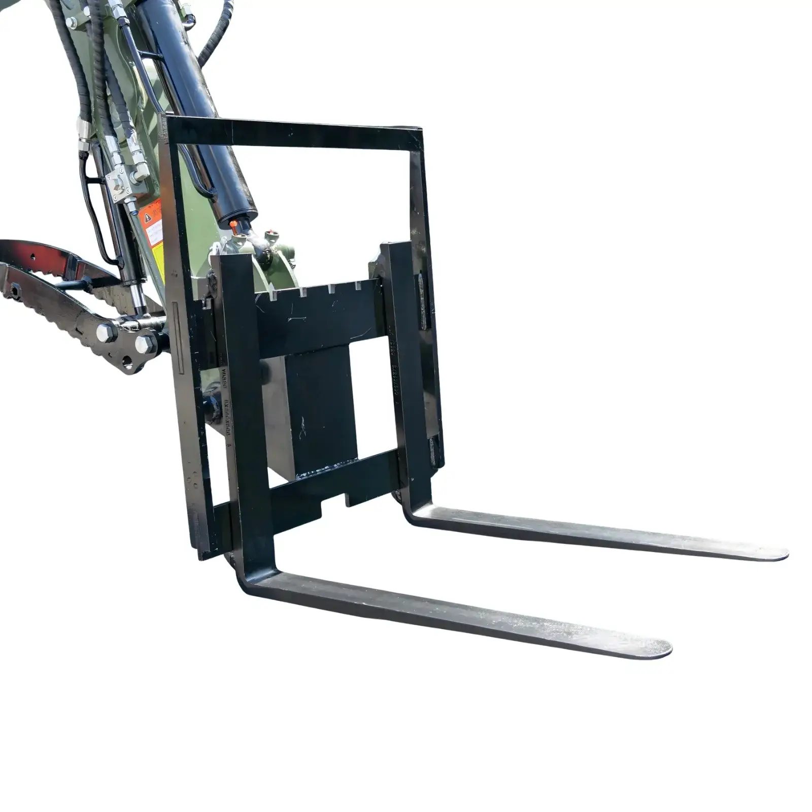 Pallet Fork Attachment Adjustable Stabilizer Bar USA for TERROR XXV and other 2.1-3 Ton Mini Excavators