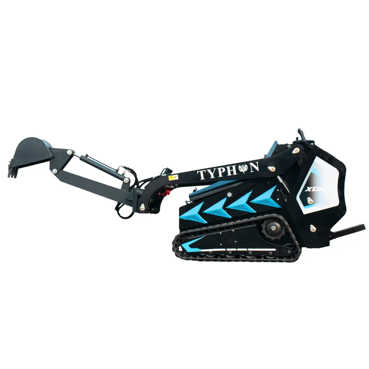 TYPHON Digger Attachment for Mini Skid Steer STOMP X1300 & STOMP 509