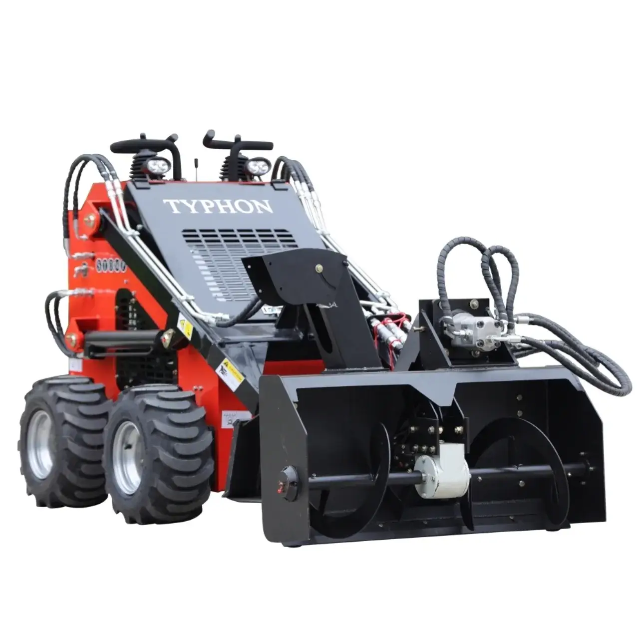 TYPHON Skid Steer Loader Snow Blower Attachment USA