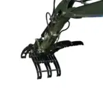 Compact Grapple Attachment for TERROR XXV and other 2.1-3 Ton Mini Excavators Wide Opening Wood Grab USA
