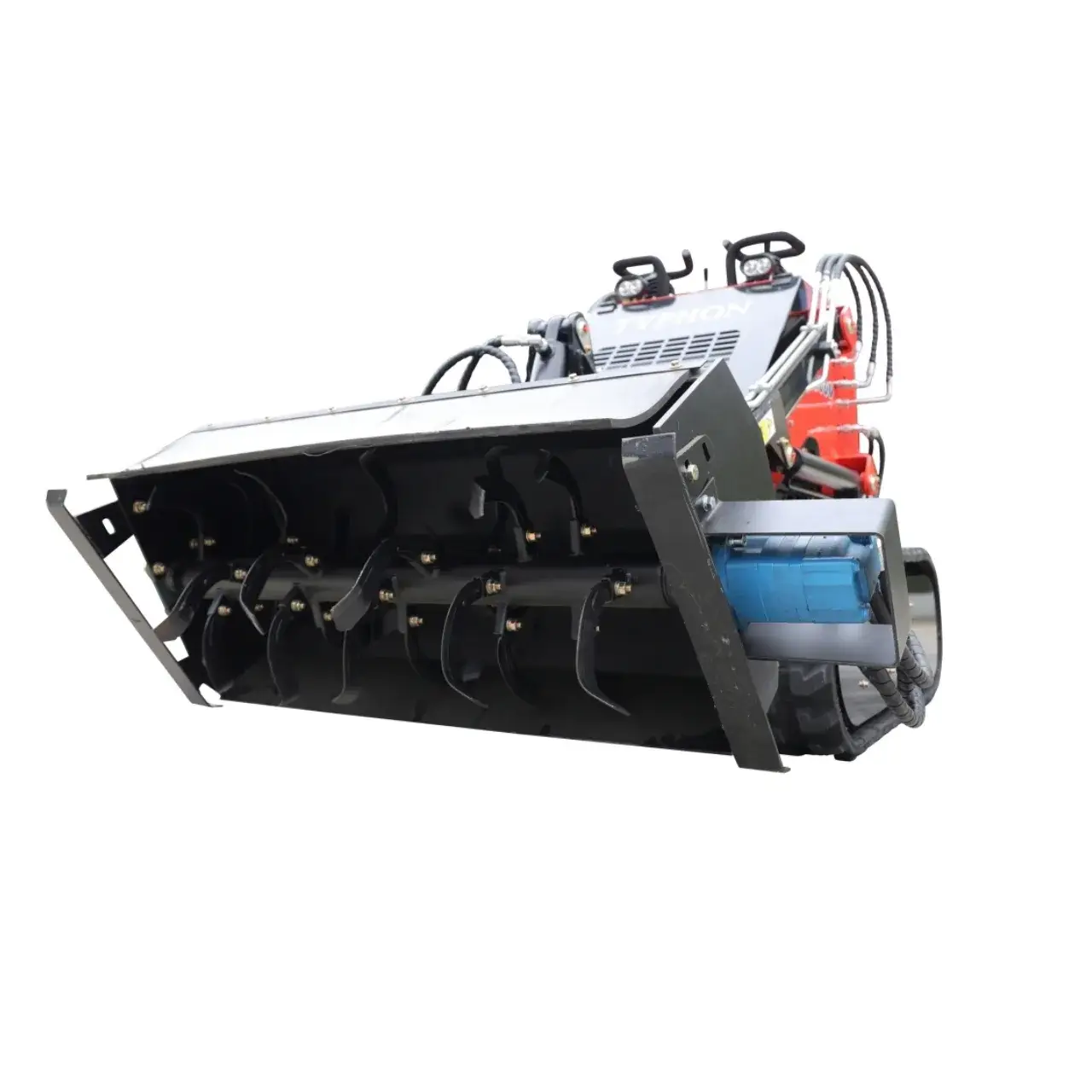Skid Steer Loader Rotary Plow Tiller Attachment USA