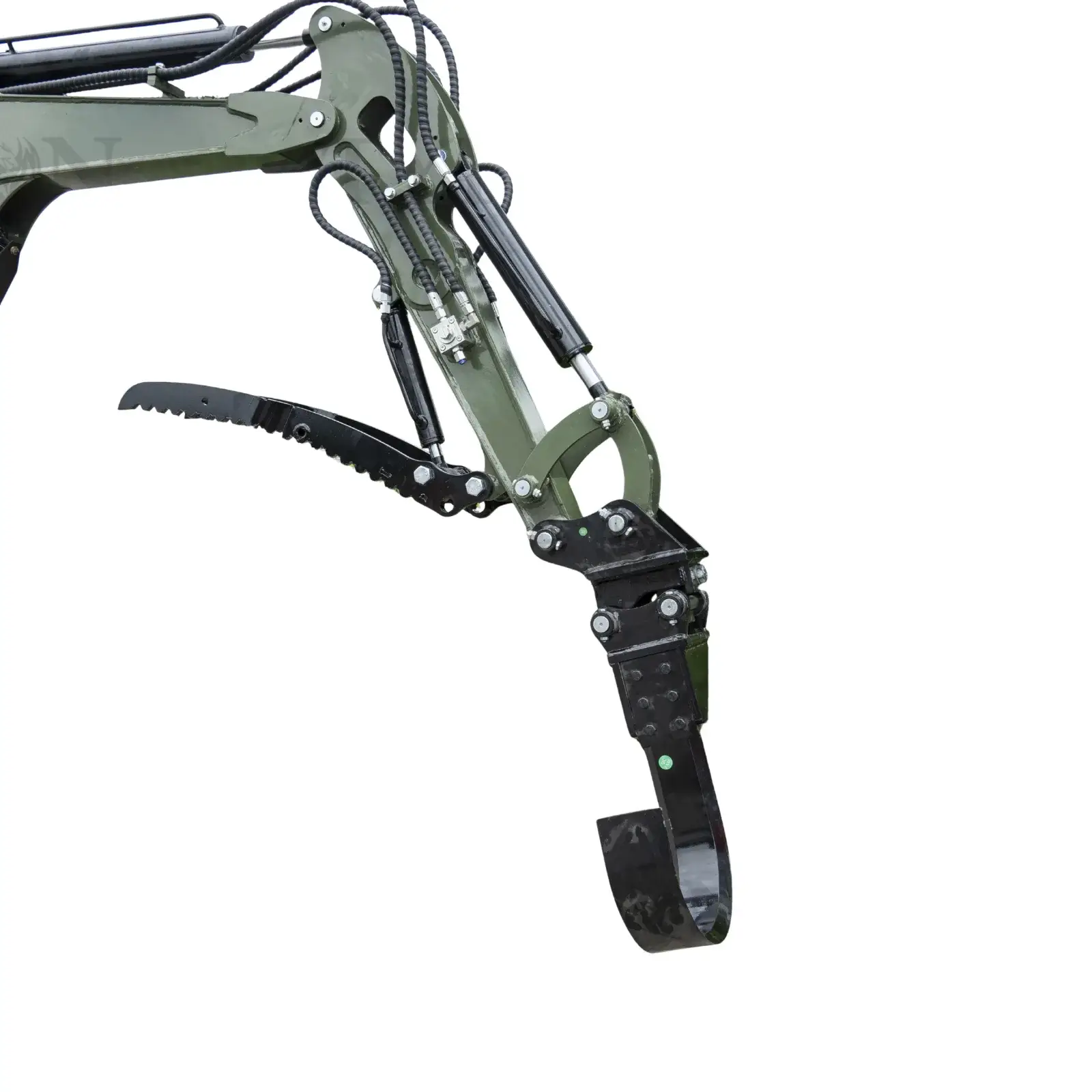 Tree Digging Blade Attachment Root Cutting Digging Blade for TERROR XXV and other 2.1-3 Ton Mini Excavators