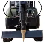 Mini Excavator Hydraulic Wood Splitter Drill Attachment 150mm TYPHON Compatible