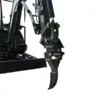TYPHON Ripper Hook Attachment Ripper Tooth Attachment USA for TERROR XXV and other 2.1-3 Ton Mini Excavators