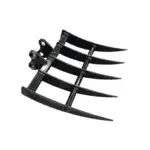 Rake: Mini Excavator Attachment for Grading, Leveling, Loosening , Removing Soil USA