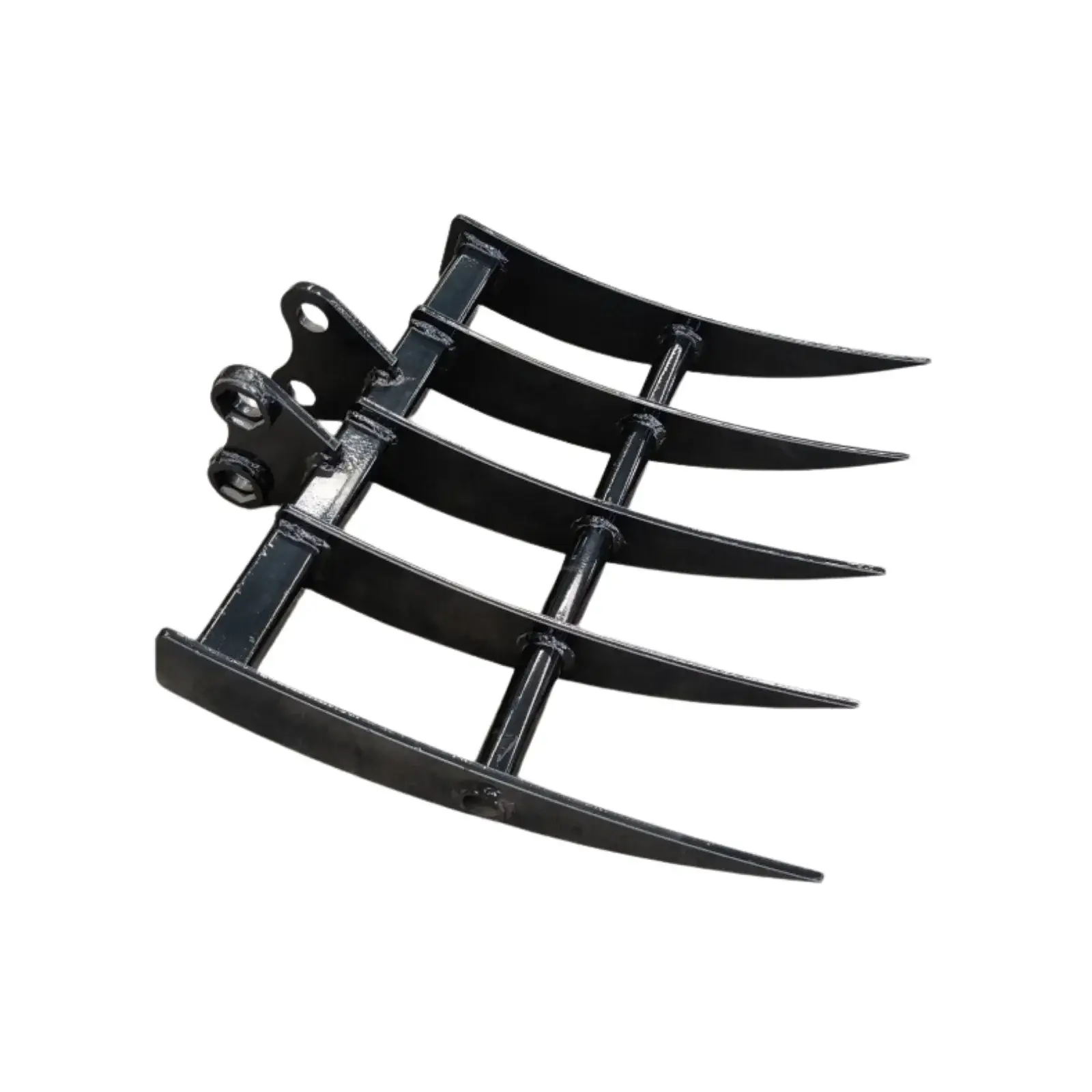 Rake: Mini Excavator Attachment for Grading, Leveling, Loosening , Removing Soil USA