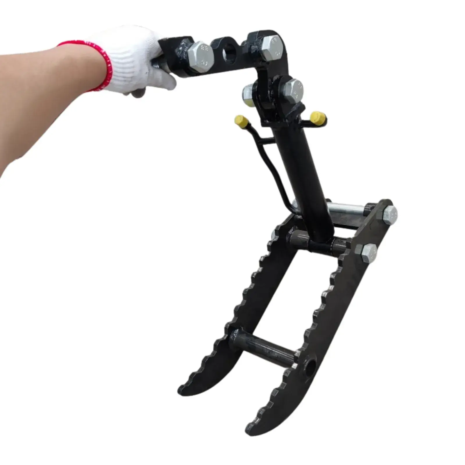 TYPHON Attachments Hydraulic Thumb Clip Attachment for Mini Excavators USA