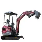 TYPHON TERROR XVII PRO 3800 lbs Mini Excavator Kubota Diesel, Hydraulic Thumb, Dozer Blade & Boom Swing