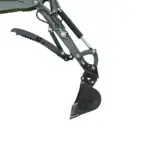 1000mm Leveling Bucket Attachment Digging Bucket USA For TERROR XXV and other 2.1-3 Ton Mini Excavators