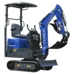 TERROR XI Mini Excavator Digger 13.5hp Gas B&S EPA Engine with 13 Attachments
