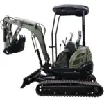 TYPHON TERROR XXV 2.5 Ton Mini Excavator KUBOTA Diesel Engine USA