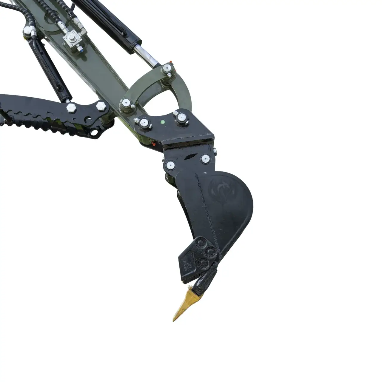 Narrow Bucket Attachment Trenching Bucket 300mm USA for TERROR XXV and other 2.1-3 Ton Mini Excavators