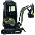 TYPHON TERROR XVIII Prestige 2 Ton Mini Excavator KUBOTA Diesel Engine USA