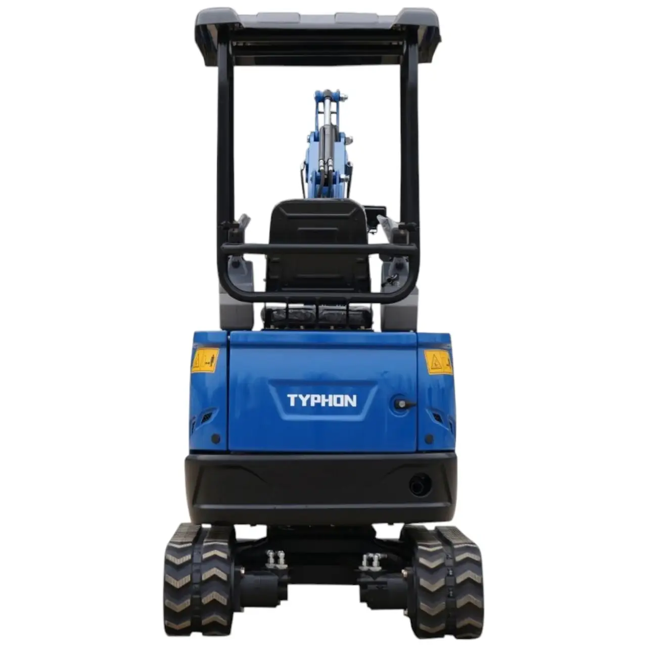 3,800 lb TYPHON TERROR XVII Mini Excavator Rubber Track with Kubota D902 Diesel Engine USA