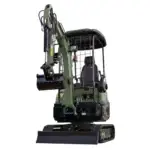 4,000 lb TYPHON TERROR XVIII Mini Excavator Rubber Track with Kubota Diesel Engine USA