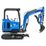 TYPHON TERROR X2 STORM Mini Excavator 2.5 Ton Diesel Kubota V1505 Engine USA